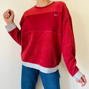 New Metallic Logo therma fleece Sweatshirt top